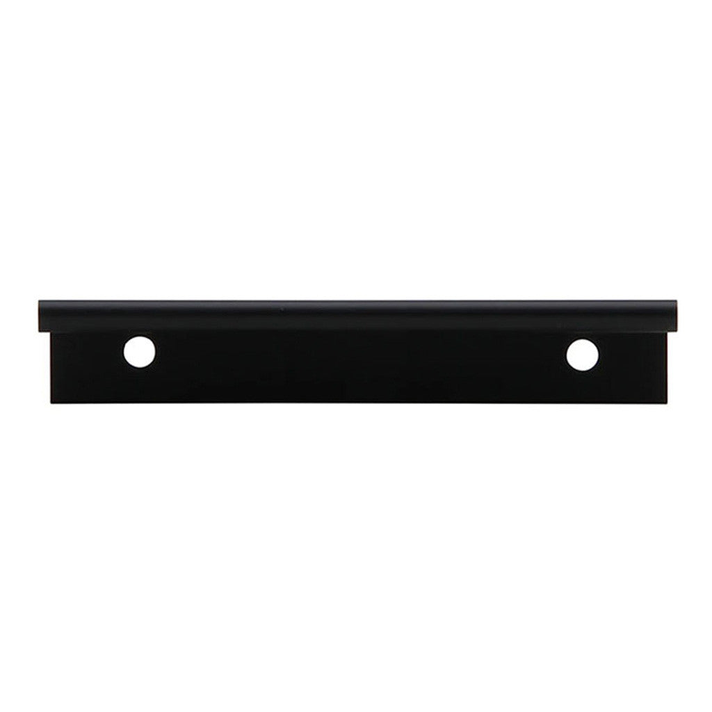Amerfit Silverline Long Finger Edge Pulls in Matte Black 106mm P1001-106BL Front View