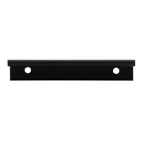 Amerfit Silverline Long Finger Edge Pulls in Matte Black 106mm P1001-106BL Front View