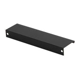 Amerfit Silverline Long Finger Edge Pulls in Matte Black 170mm P1001-170BL Back View