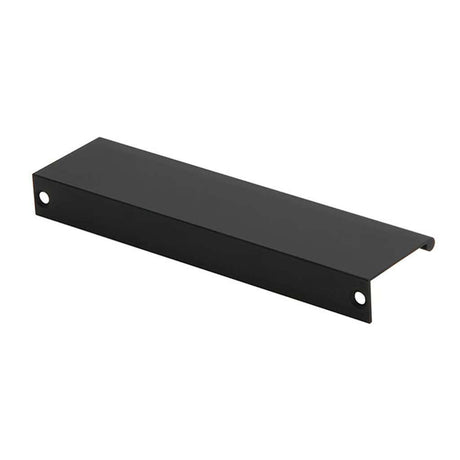 Amerfit Silverline Long Finger Edge Pulls in Matte Black 170mm P1001-170BL Back View