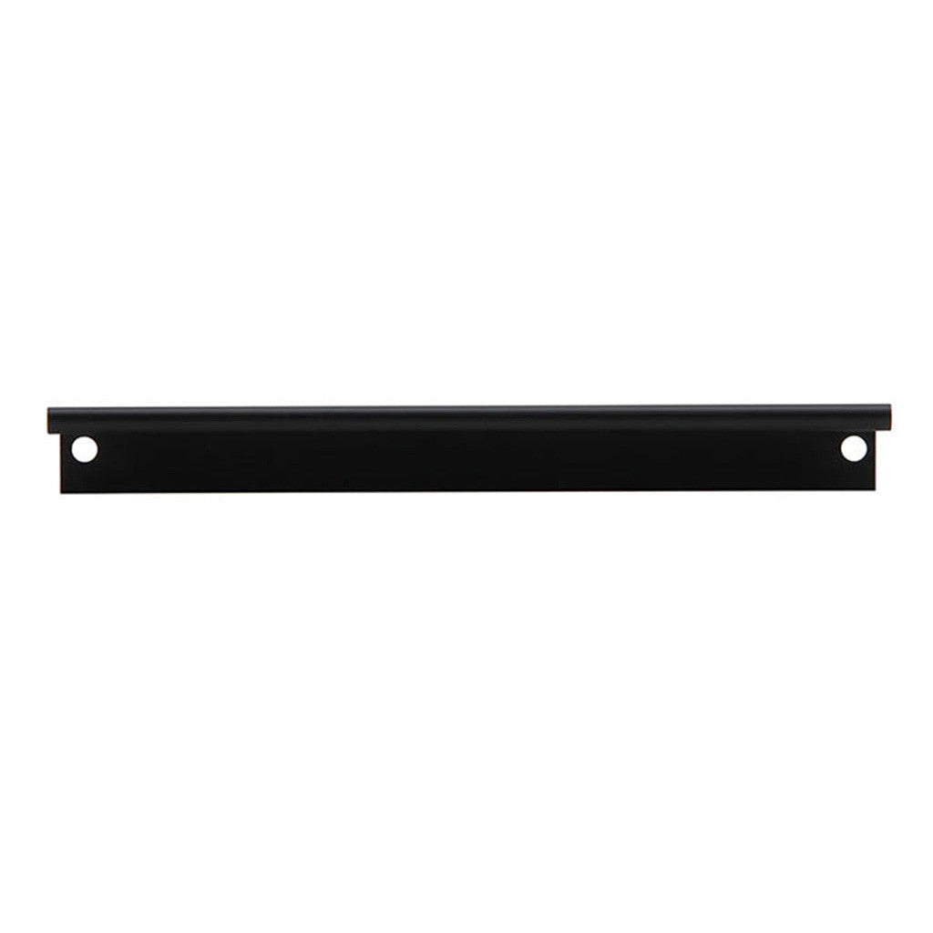 Amerfit Silverline Long Finger Edge Pulls in Matte Black 170mm P1001-170BL Front View