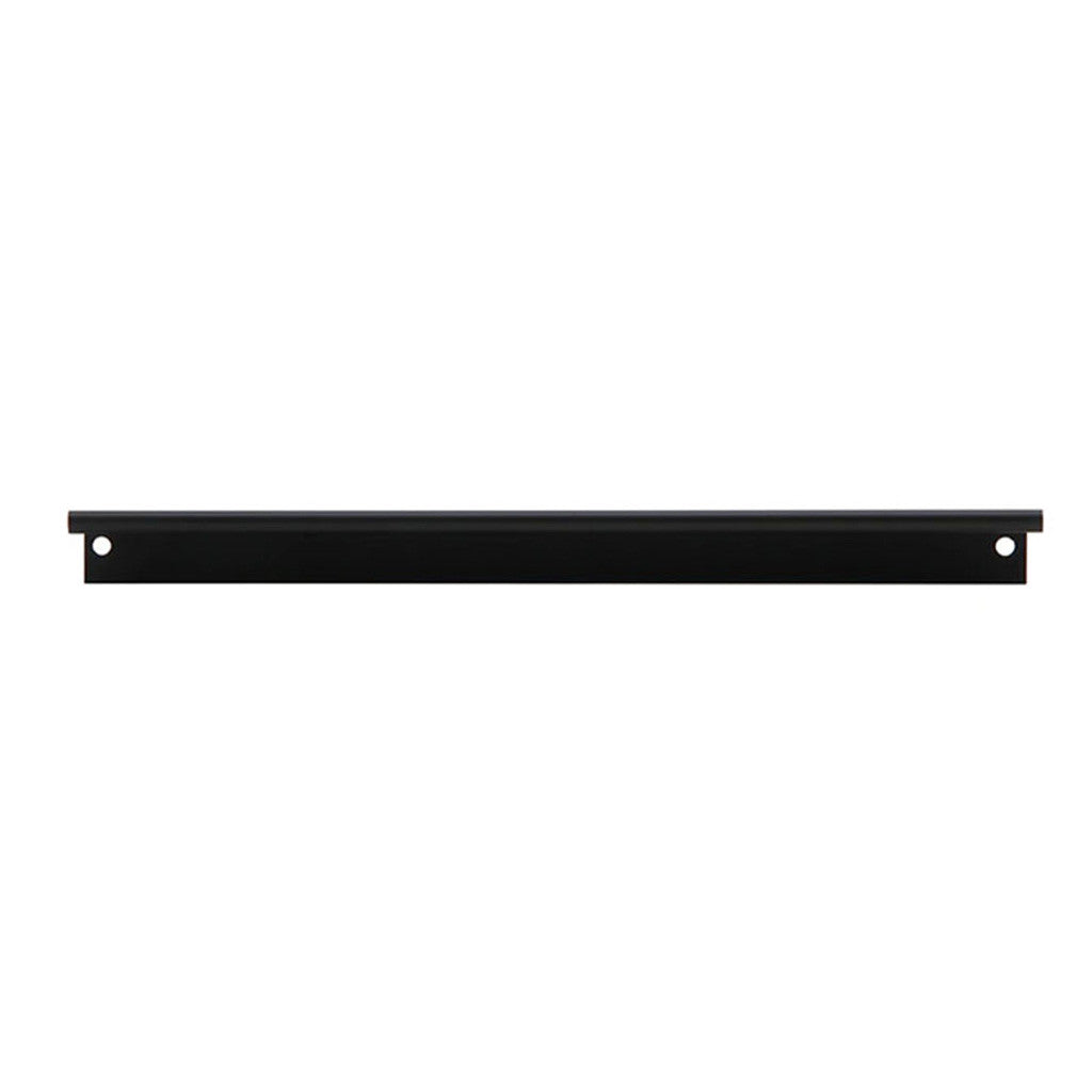 Amerfit Silverline Long Finger Edge Pulls in Matte Black 230mm P1001-230BL Front View