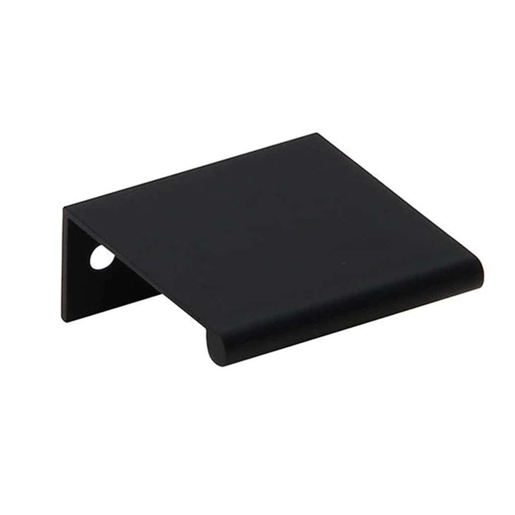 Amerfit Silverline Long Finger Edge Pulls in Matte Black 44mm P1001-44BL