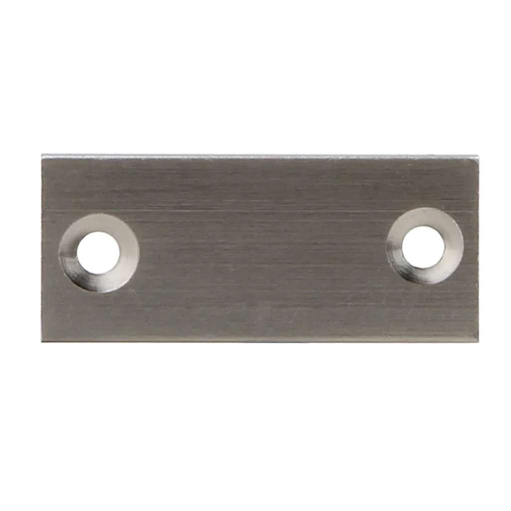 Amerfit Silverline Long Finger Edge Pulls in Satin Nickel 1-3/4" P1001-44BSN Back View