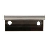 Amerfit Silverline Long Finger Edge Pulls in Satin Nickel 1-3/4" P1001-44BSN Front View