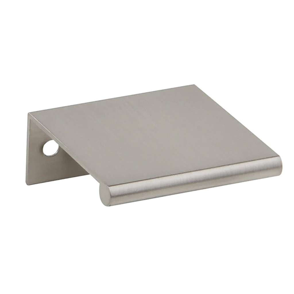 Amerfit Silverline Long Finger Edge Pulls in Satin Nickel 1-3/4" P1001-44BSN