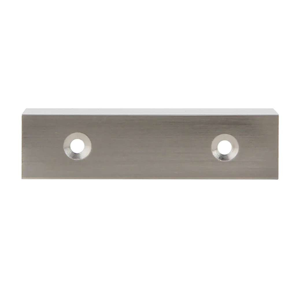 Amerfit Silverline Long Finger Edge Pulls in Satin Nickel 3" P1001-75BSN Back View