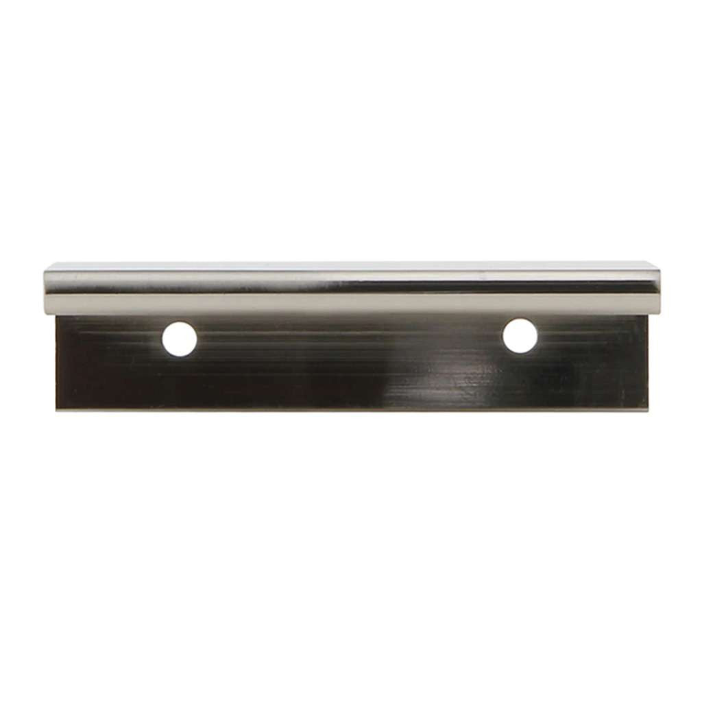 Amerfit Silverline Long Finger Edge Pulls in Satin Nickel 3" P1001-75BSN Front View