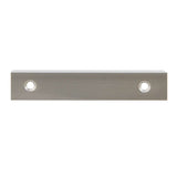 Amerfit Silverline Long Finger Edge Pulls in Satin Nickel 4-1/4" P1001-106BSN Back View