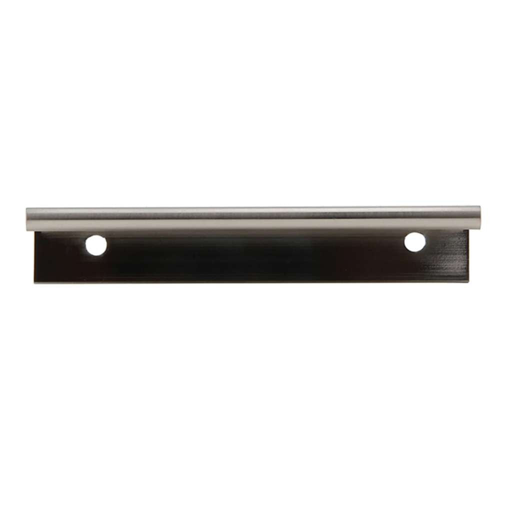 Amerfit Silverline Long Finger Edge Pulls in Satin Nickel 4-1/4" P1001-106BSN Front View
