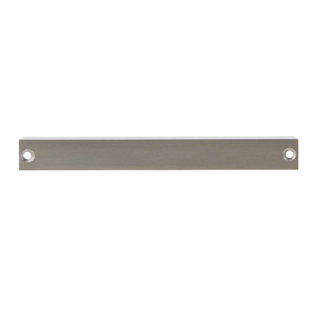 Amerfit Silverline Long Finger Edge Pulls in Satin Nickel 6-3/4"" P1001-170BSN Back View