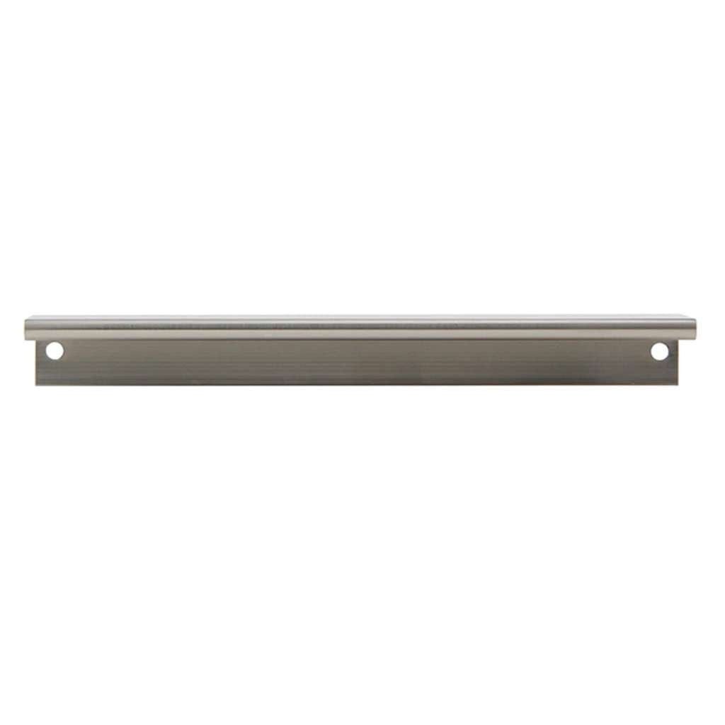 Amerfit Silverline Long Finger Edge Pulls in Satin Nickel 6-3/4"" P1001-170BSN Front View