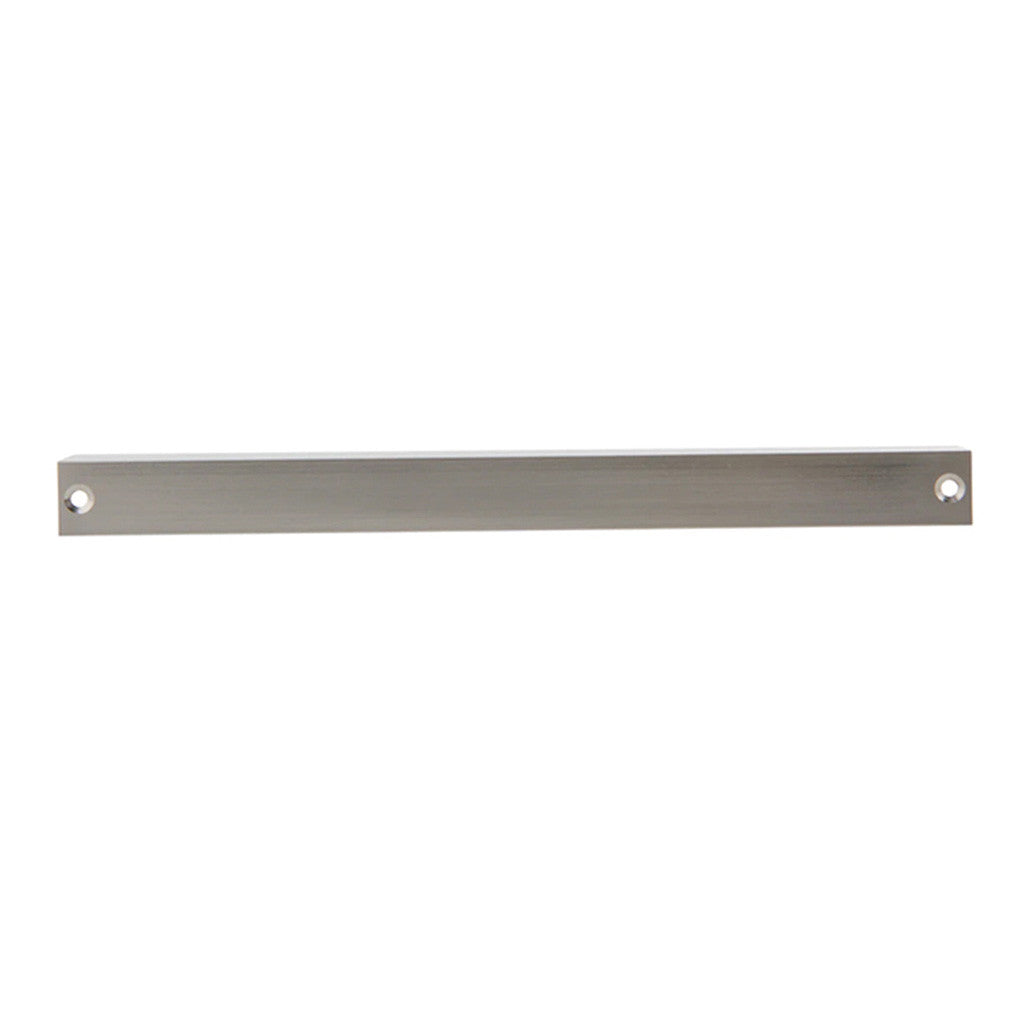 Amerfit Silverline Long Finger Edge Pulls in Satin Nickel 9"" P1001-230BSN Back View
