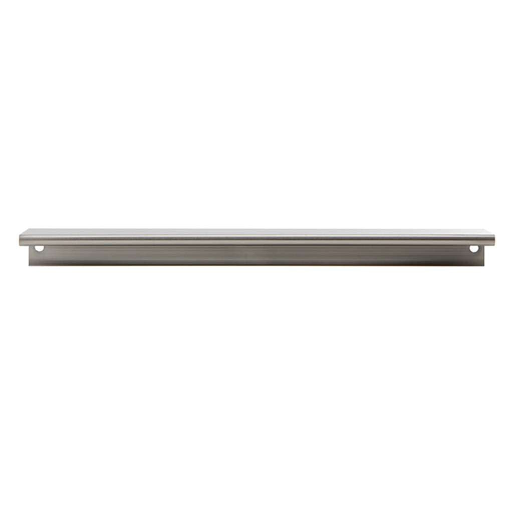 Amerfit Silverline Long Finger Edge Pulls in Satin Nickel 9"" P1001-230BSN Front View