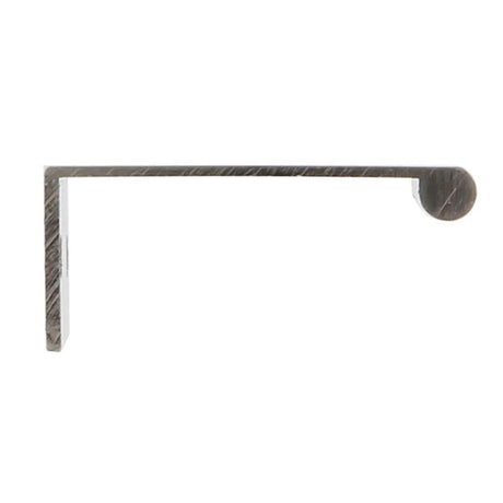 Amerfit Silverline Long Finger Edge Pulls in Satin Nickel Side View