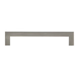 AMERFIT Square Handle Cabinet Pull in Brushed Satin Nickel 160mm A2060-160MM Side View
