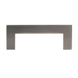 AMERFIT Square Handle Cabinet Pull in Brushed Satin Nickel 96mm A2060-96MM Side View