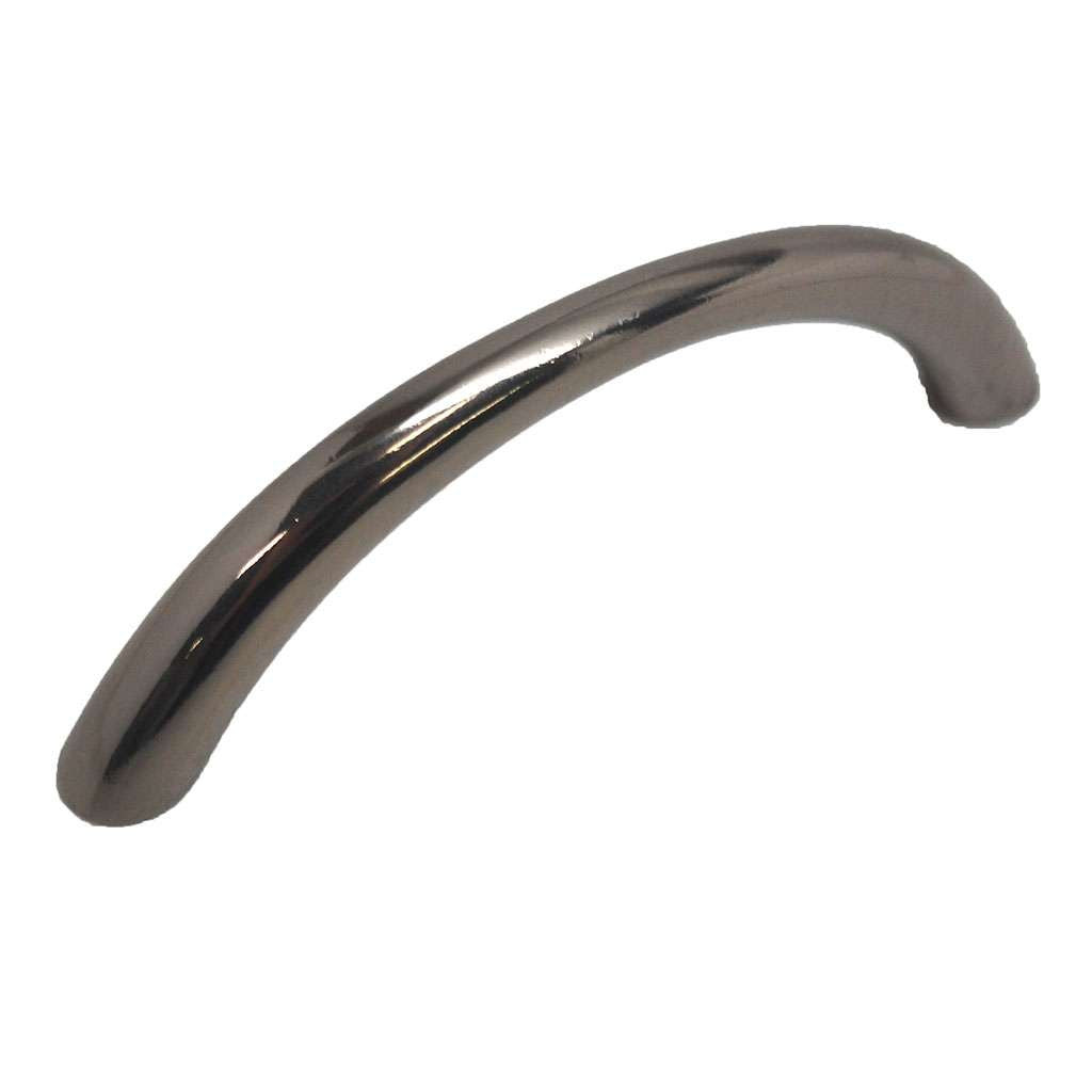AMEROCK 3-3/4" Centers Arch Cabinet Pull in Light Black Nickel A219-B-LB