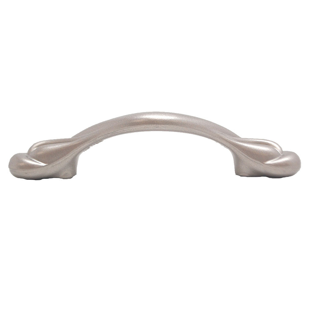 AMEROCK 3" & 3-3/4" Centers Cabinet Handle Pull in Champagne Nickel BP1478-CP Side View