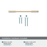 AMEROCK Angle Cabinet Handle Pull in Champagne Bronze 3" BP37299CZ Installation Hardware