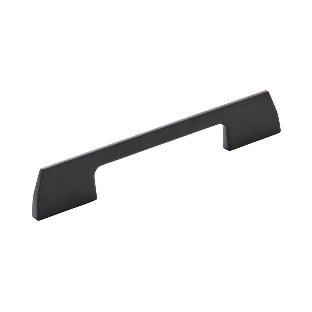 AMEROCK Angle Cabinet Handle Pull in Matte Black 128mm BP37301MB