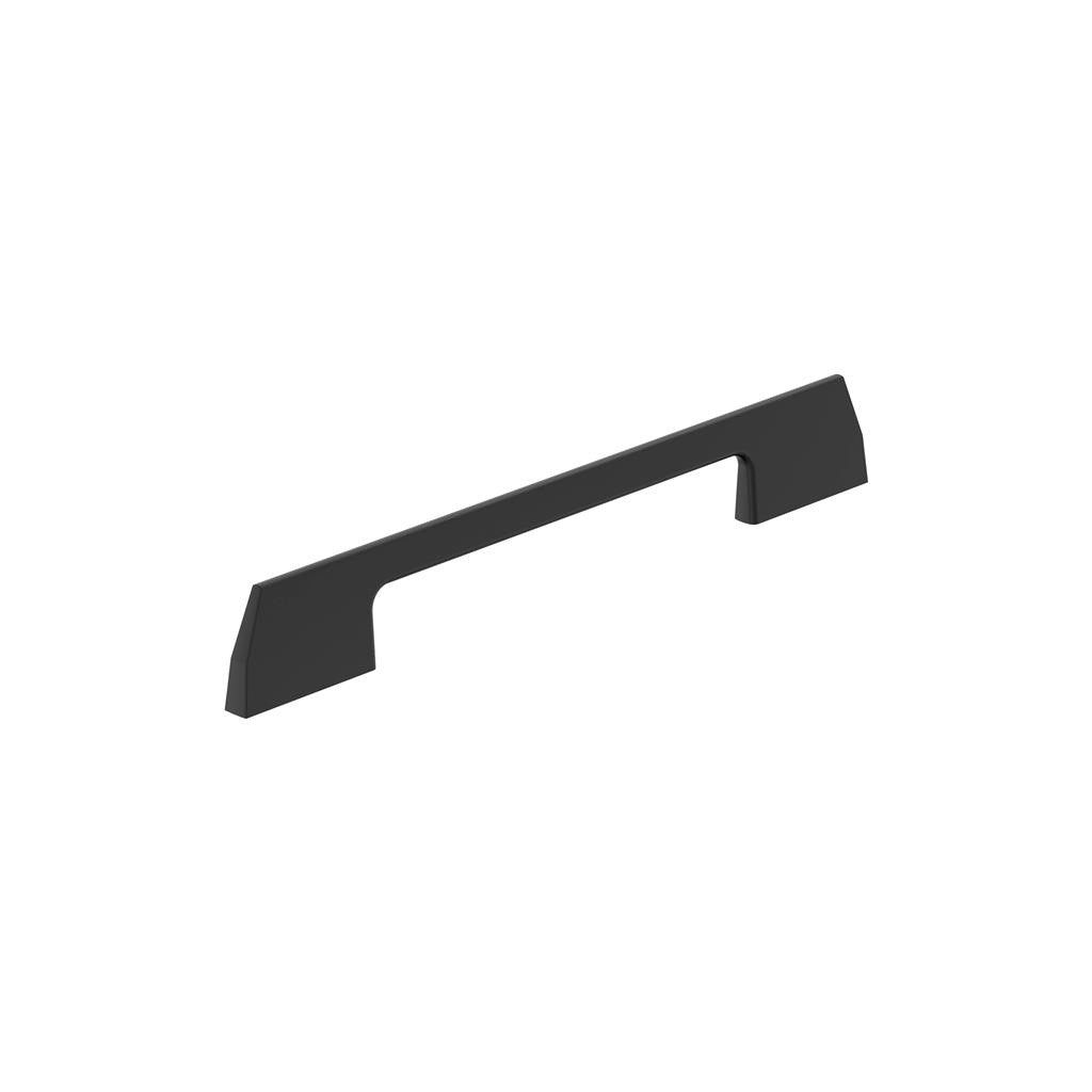 AMEROCK Angle Cabinet Handle Pull in Matte Black 160mm BP37304MB