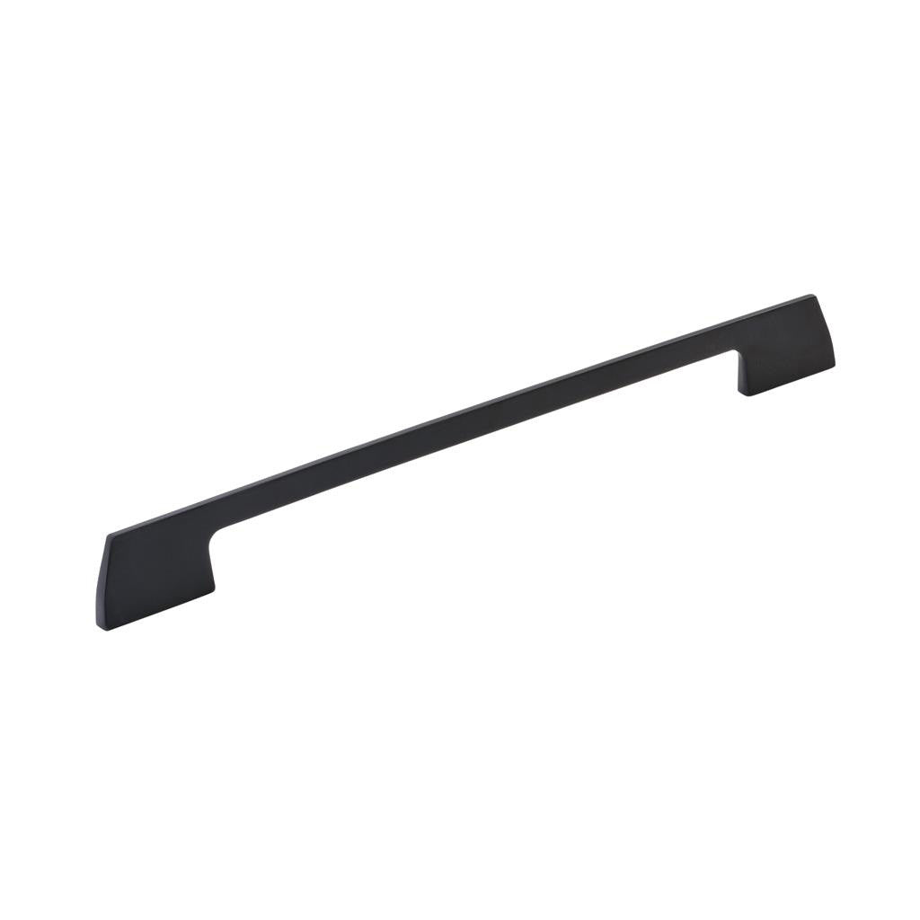 AMEROCK Angle Cabinet Handle Pull in Matte Black 256mm BP37303MB