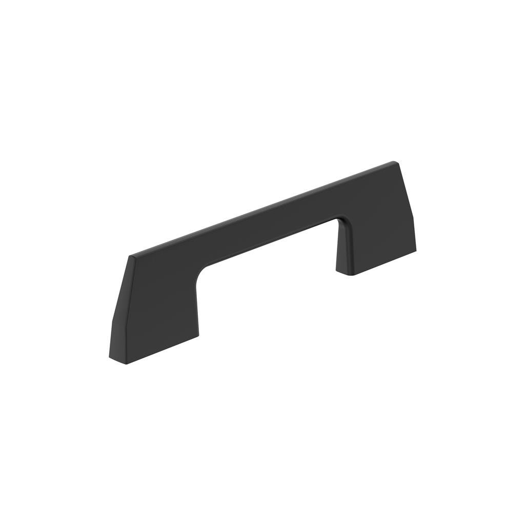 AMEROCK Angle Cabinet Handle Pull in Matte Black 3" BP37299MB