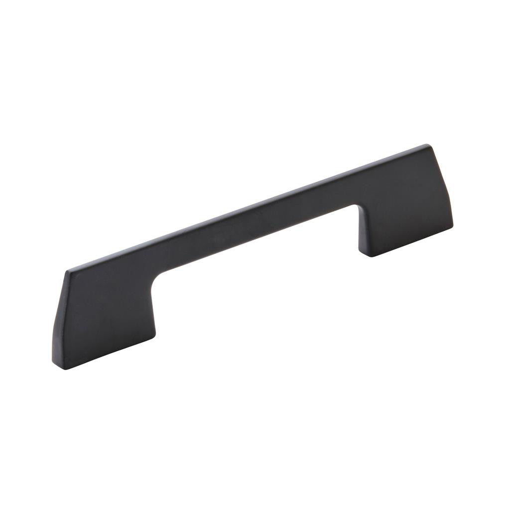 AMEROCK Angle Cabinet Handle Pull in Matte Black 96mm BP37300MB