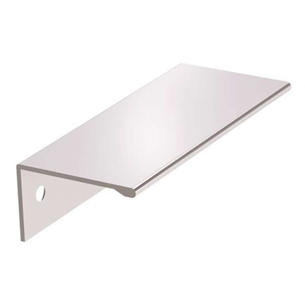 Main View of a Chrome 3" Hole Centers Edge Pull from Amerock BP3657326