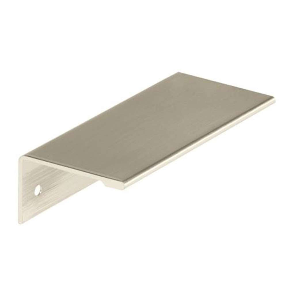 Main View of a Satin Nickel 3" Hole Centers Edge Pull from Amerock BP36573G10