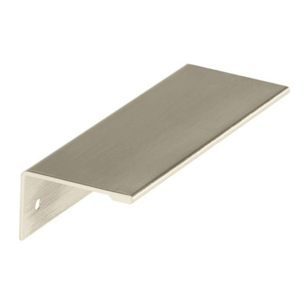 Main View of a Satin Nickel 3-3/4" Hole Centers Edge Pull from Amerock BP36574G10