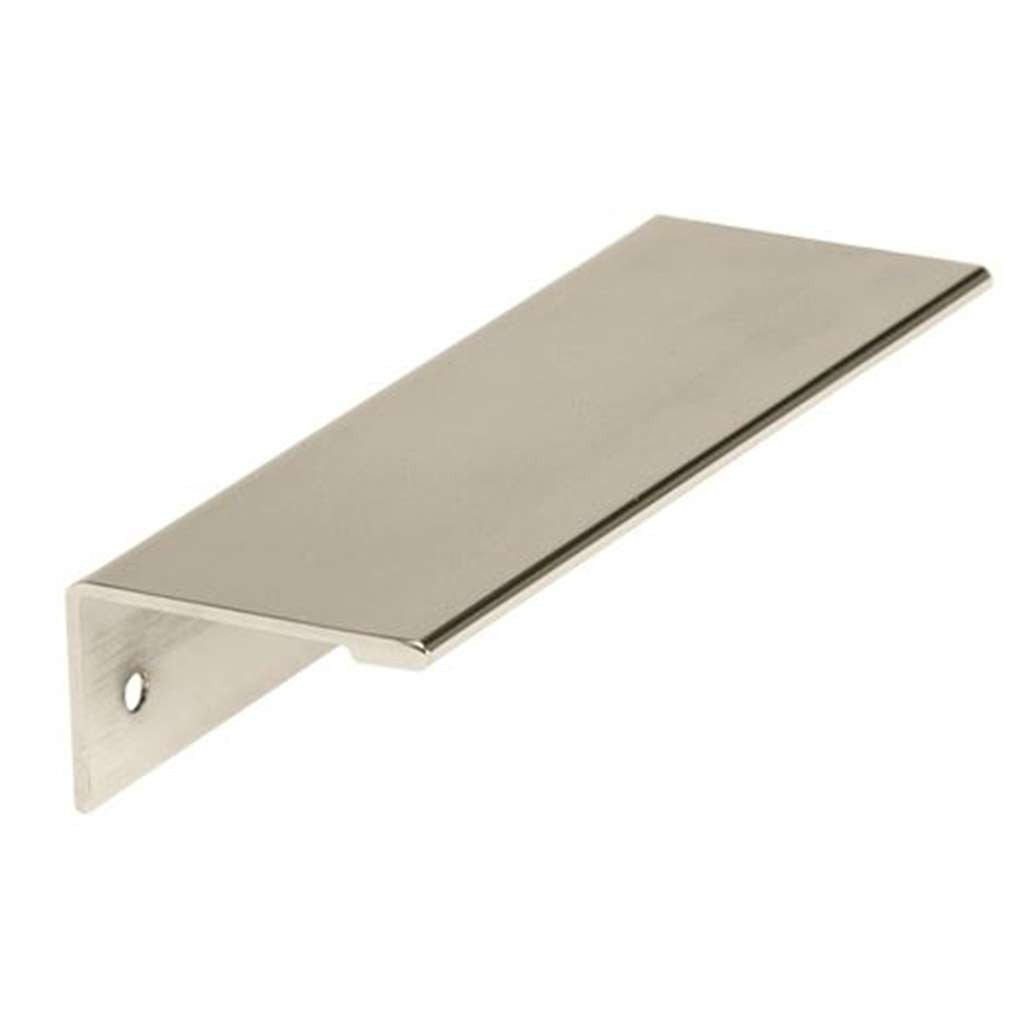Main View of a Polished Nickel 3-3/4" Hole Centers Edge Pull from Amerock BP36574PN