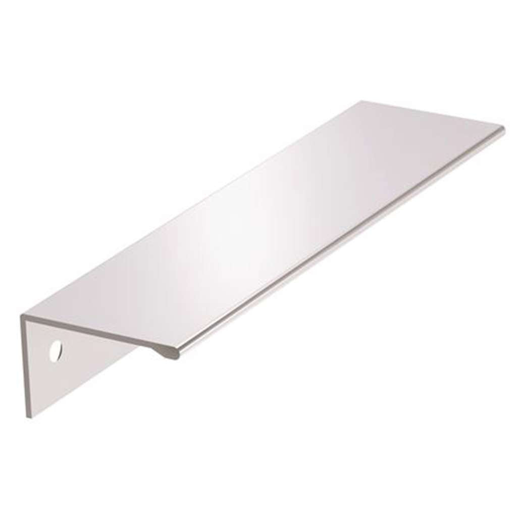 Main View of a Chrome 5" Hole Centers Edge Pull from Amerock BP3657526