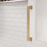 AMEROCK Bridgeport Cabinet Handle Pull in Champagne Bronze 160mm BP37033CZ Mounted