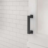 AMEROCK Bridgeport Cabinet Handle Pull in Matte Black 3" BP37030MB Mounted