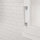 AMEROCK Bridgeport Cabinet Handle Pull in Polished Chrome 96mm BP3703126 Mounted