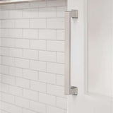 AMEROCK Bridgeport Cabinet Handle Pull in Satin Nickel 160mm BP37033G10 Mounted