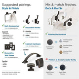 Amerock Candler Handle Cabinet Pull in Oil Rubbed Bronze Suggested Pairings