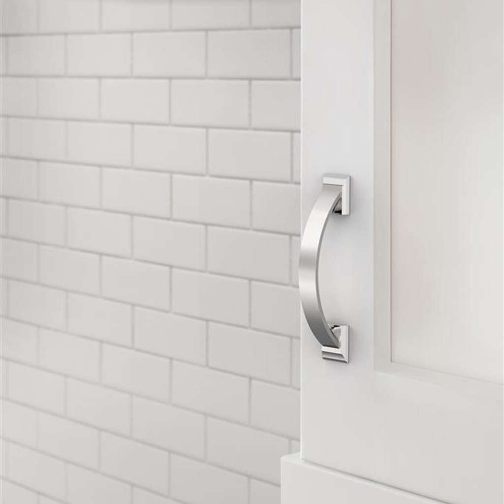 Amerock Candler Handle Cabinet Pull in Polished Chrome 3" BP2934926 Mounted