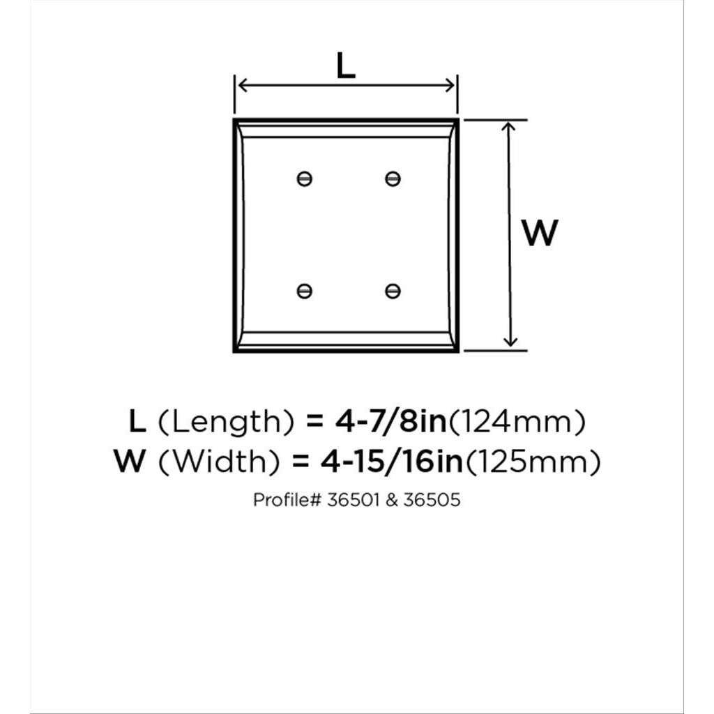 AMEROCK Candler Toggle Switch Wall Plate in Golden Champagne Double BP36501BBZ Specs