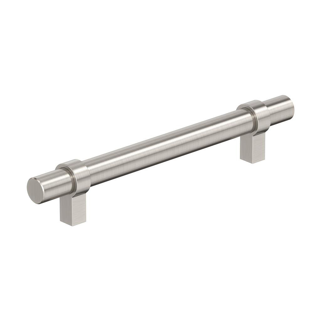 Amerock Central Wrapped Bar Handle Pulls in Satin Nickel 128mm BP37162G10