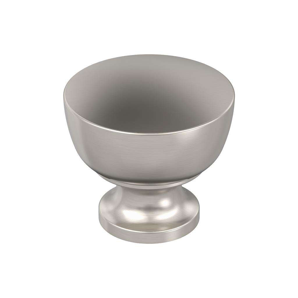 AMEROCK Chalice 1-1/4" Diameter Cabinet Knob in Satin Nickel BP37022G10