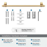 Amerock Davenport Towel Bar in Champagne Bronze 18in BH36053CZ Hardware