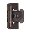 AMEROCK Double Demountable 1/2" Overlay Cabinet Hinge (pair) in Oil Rubbed Bronze BPR8704ORB