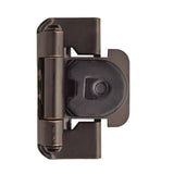 AMEROCK Double Demountable 1/2" Overlay Cabinet Hinge (pair) in Oil Rubbed Bronze BPR8704ORB