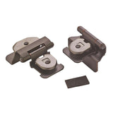 AMEROCK Double Demountable 1/4" Overlay Cabinet Hinge (pair) in Oil Rubbed Bronze BPR8701ORB Pair