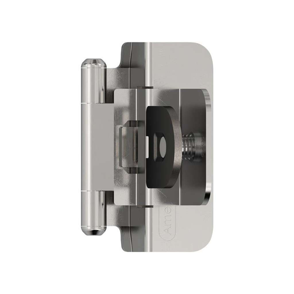 AMEROCK Double Demountable 3/8" Inset Cabinet Hinge (pair) in Chrome BPR870026