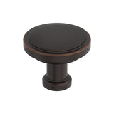 AMEROCK Faircrest 1-1/4" Diameter Cabinet Knob in Oil Rubbed Bronze BP37460ORB