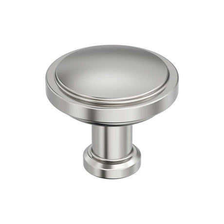 AMEROCK Faircrest 1-1/4" Diameter Cabinet Knob in Polished Nickel BP37460PN